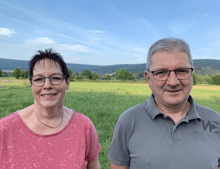 Kreistagskandidaten der SPD 2020 Astrid Zierenberg und Joerg Wallbach