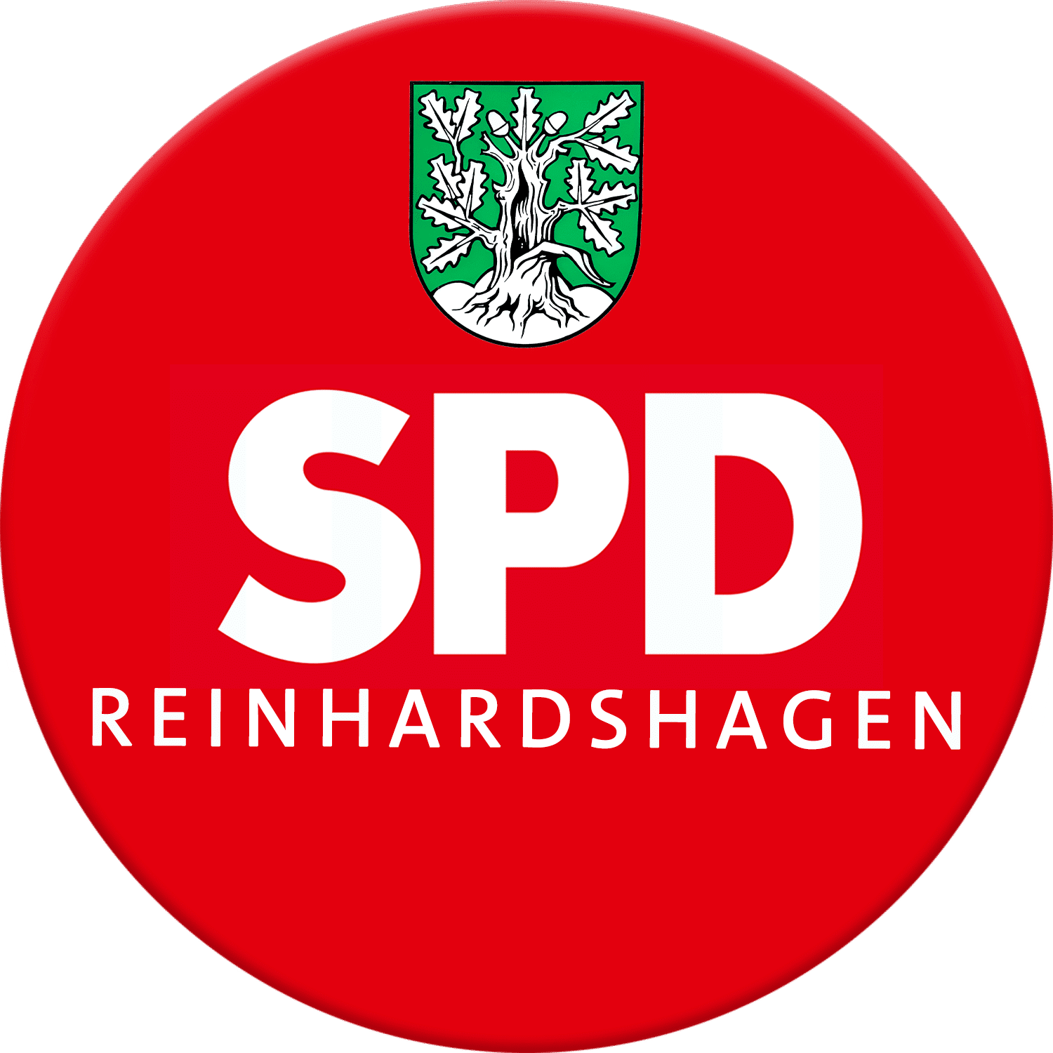 SPD-Reinhardshagen Ortsverein Logo rund